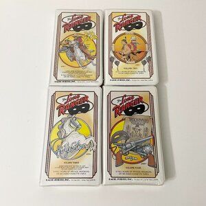 The Lone Ranger Radio Spirits Inc. Volume 1-4 Radio Shows On Cassettes Tapes